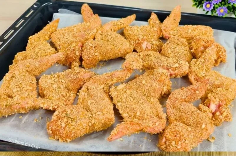 Receita de asa de frango no forno Receita de Dia das mães